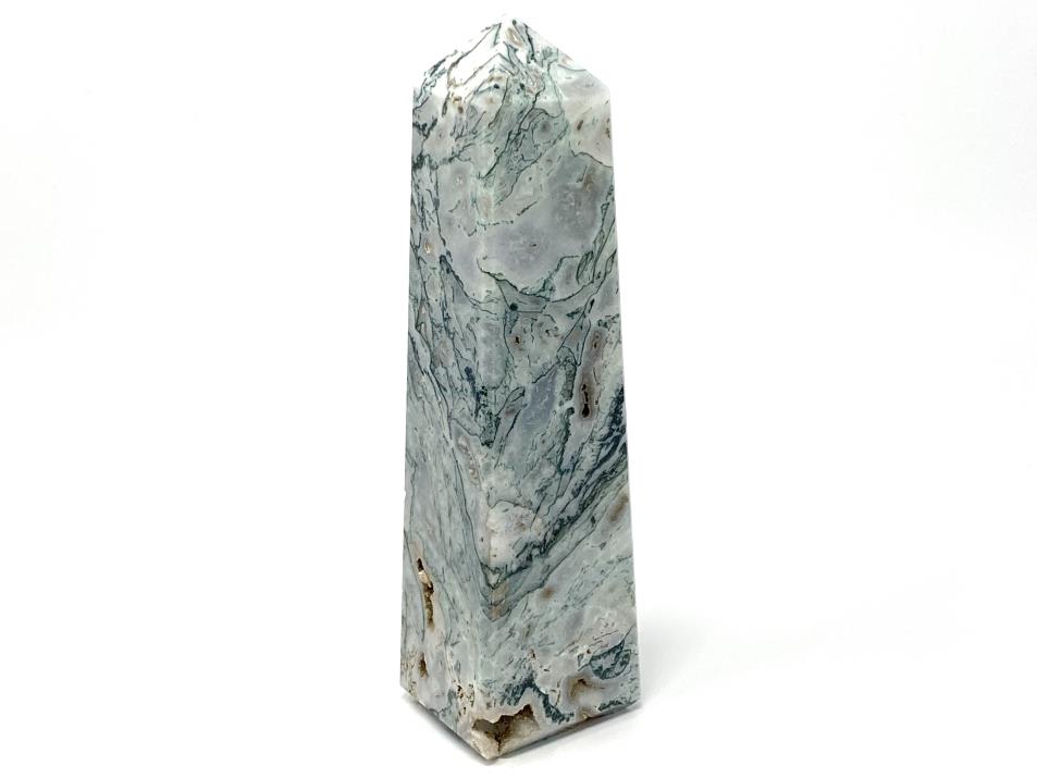 Large Moss Agate Crystal Tower 23.5cm