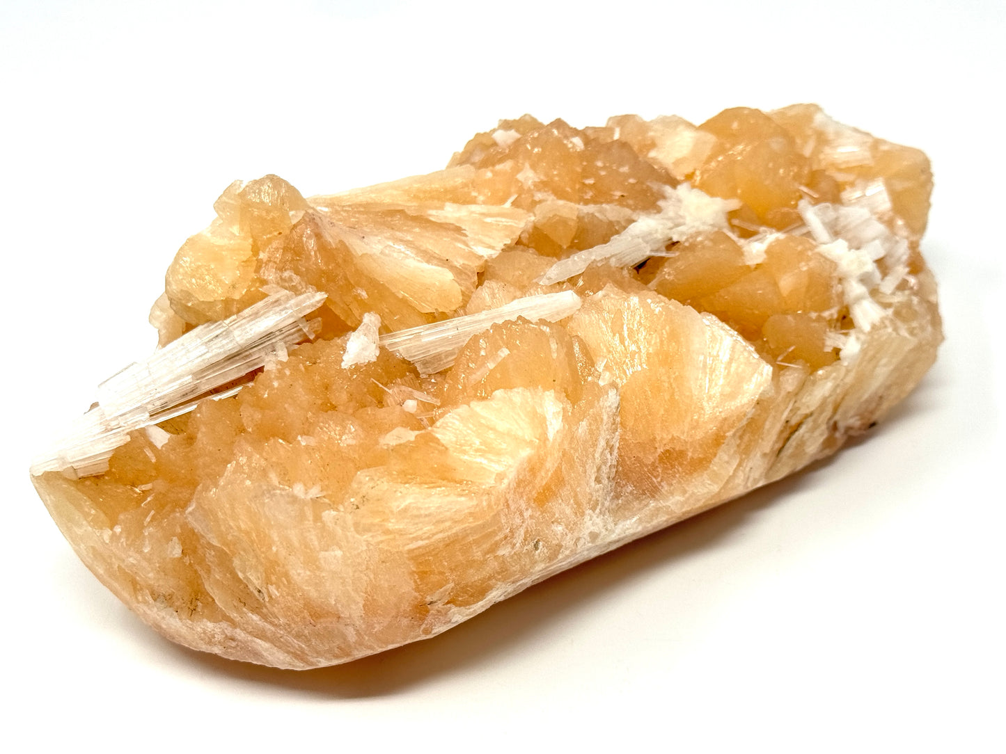 Large Natural Zeolite Crystal Stilbite 20cm