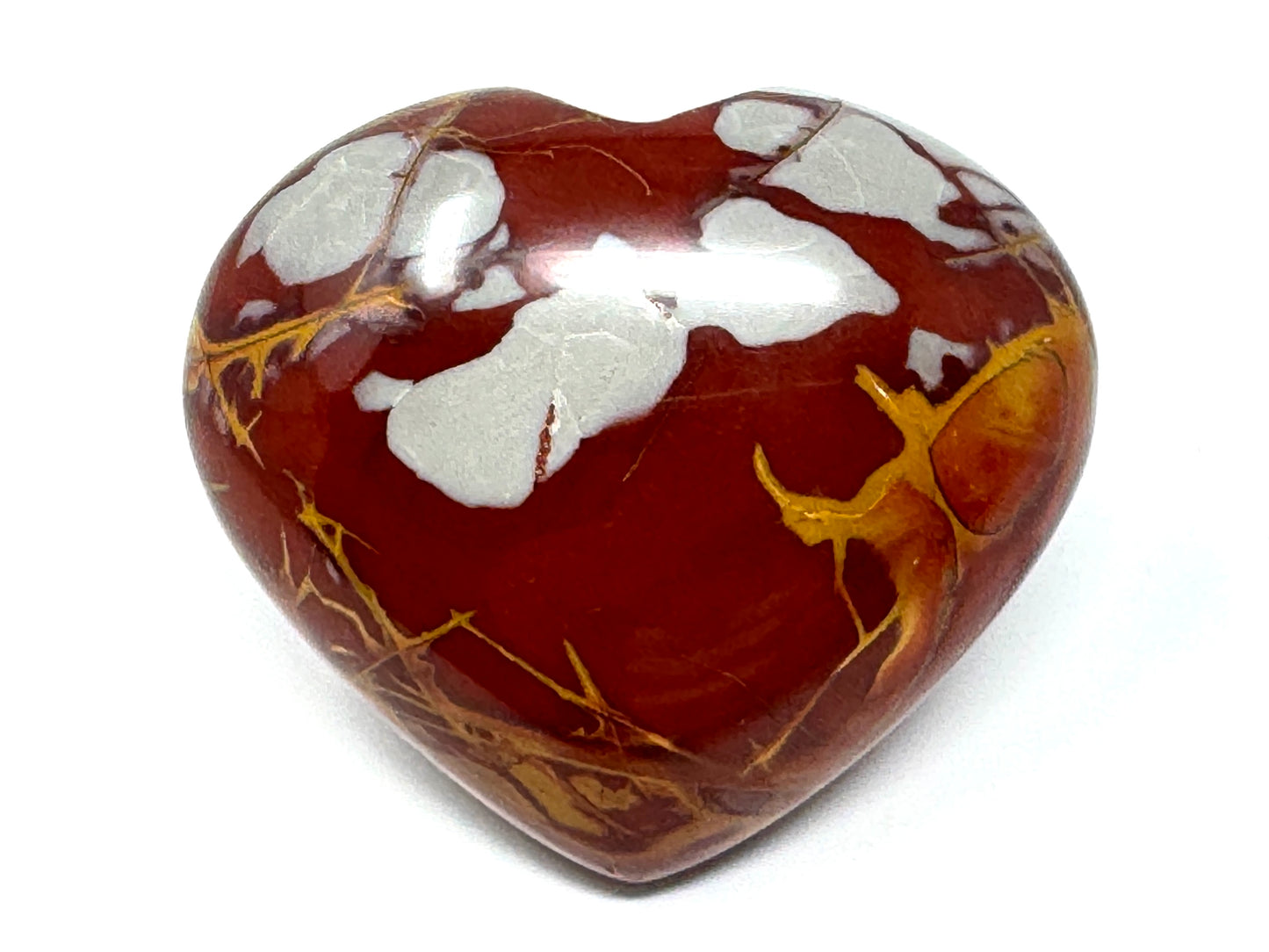 Noreena Jasper Crystal Heart 6.2cm