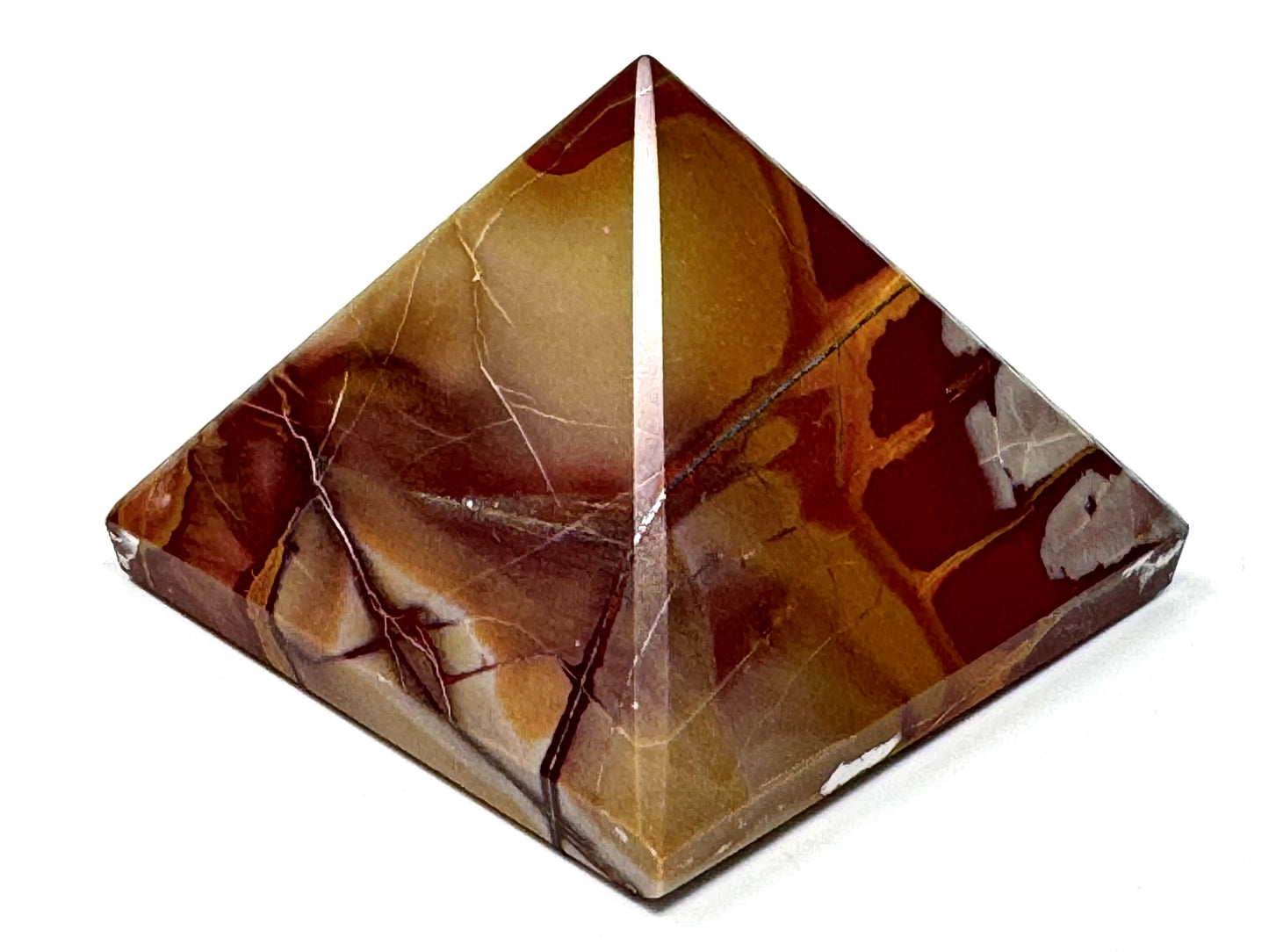 Noreena Jasper Crystal Pyramid 4.3cm