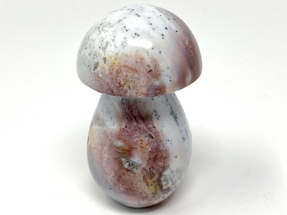 Large Ocean Jasper Crystal Mushroom Carving 10.5cm