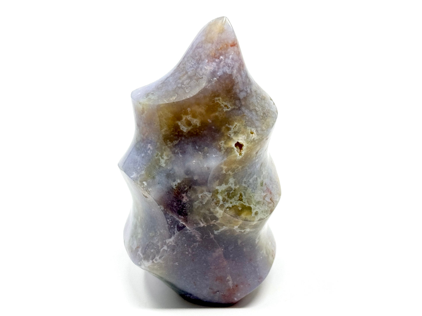 Ocean Jasper Crystal Flame Shape 11cm