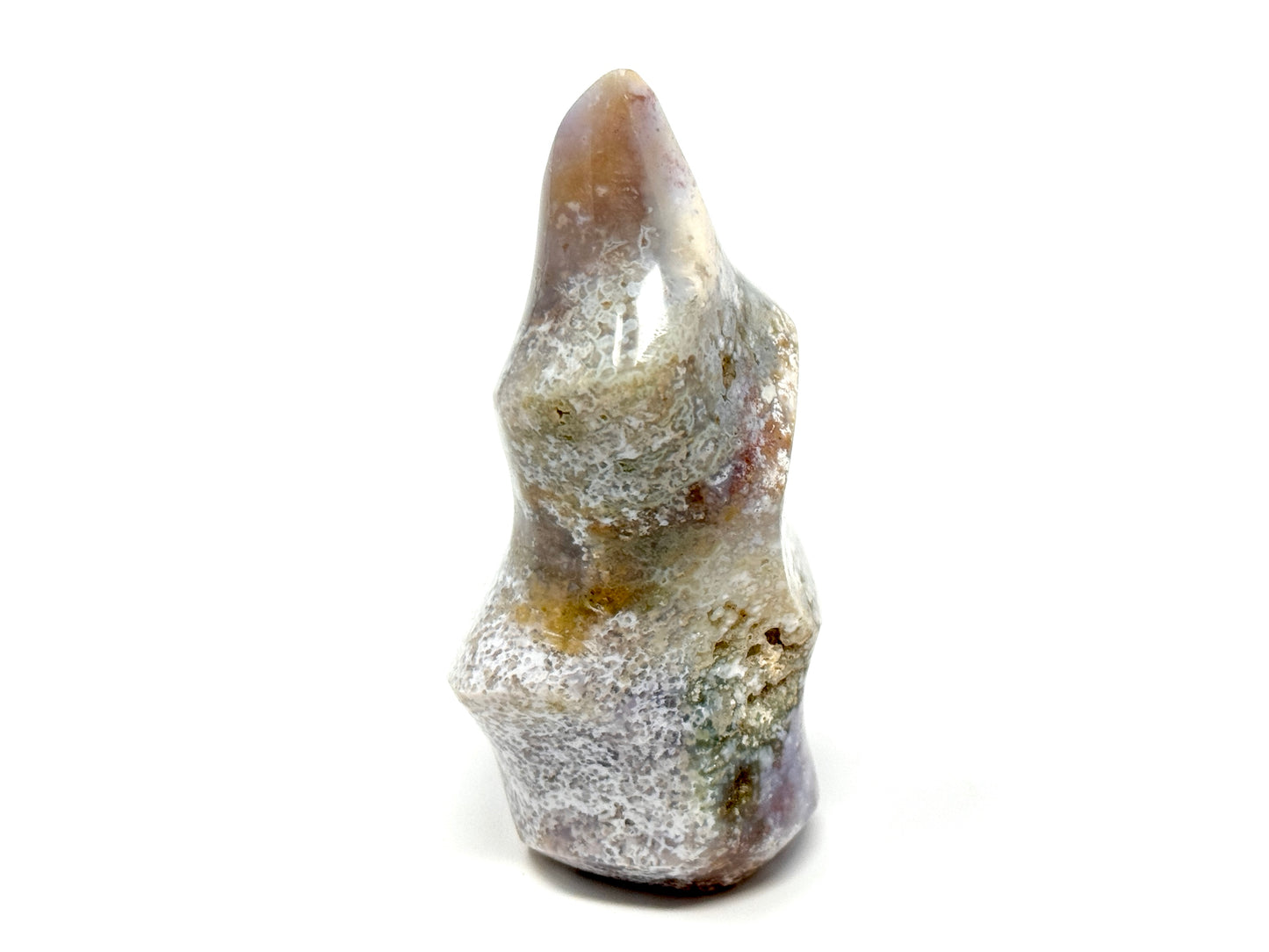 Ocean Jasper Crystal Flame Shape 9.4cm
