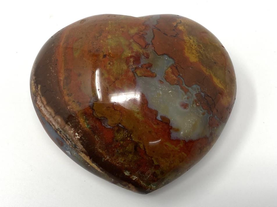 Large Ocean Jasper Crystal Heart 8.4cm