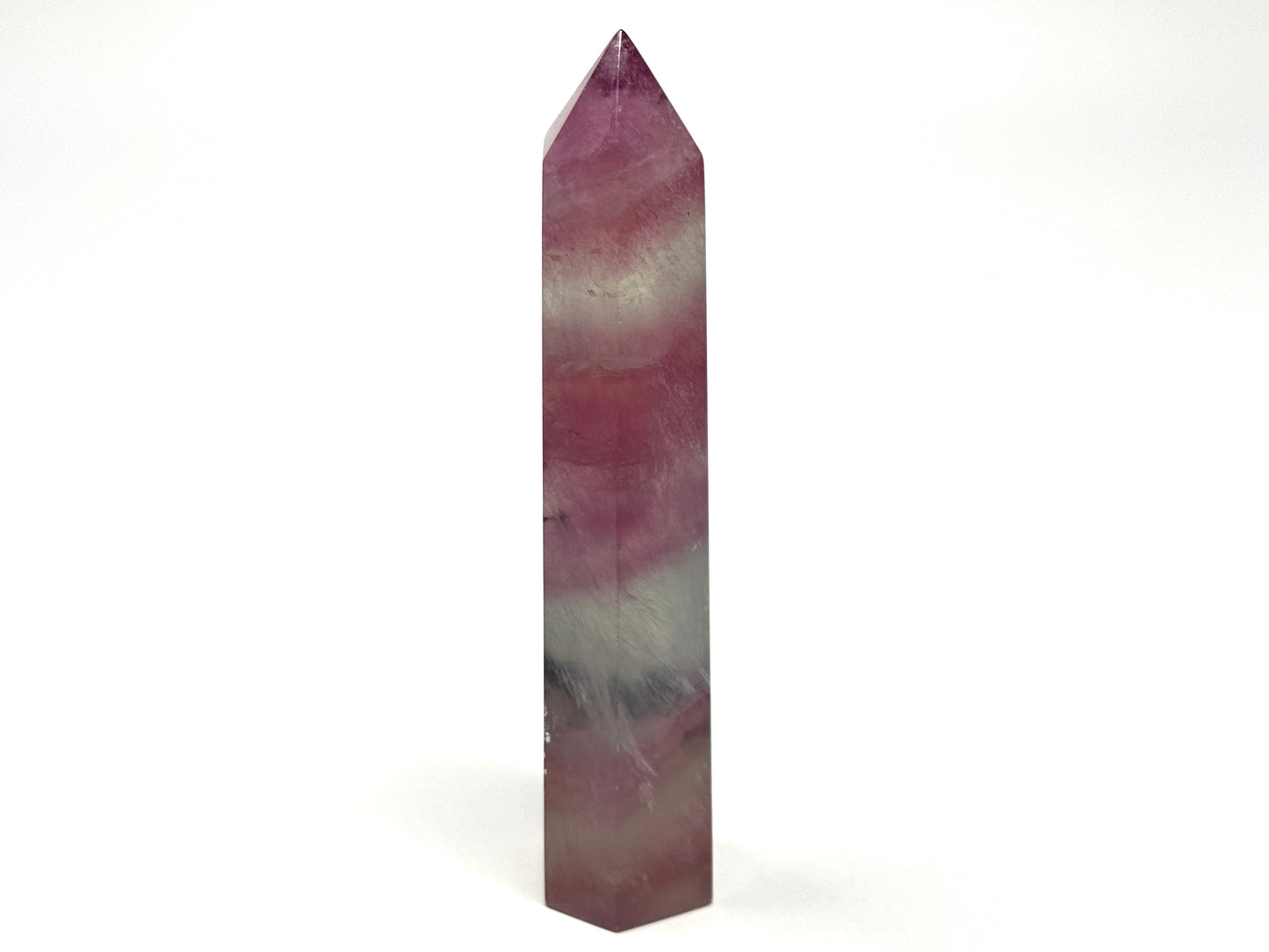 Pastel Fluorite Crystal Point 13.1cm