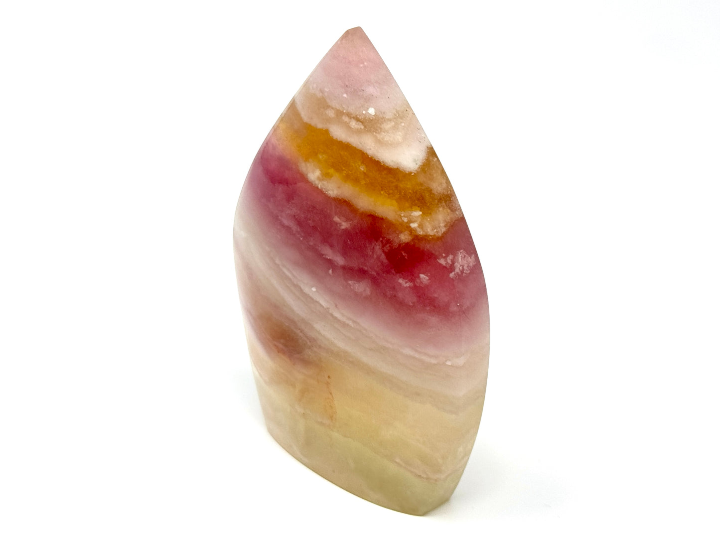 Pastel Rainbow Fluorite Crystal Freeform 9.2cm
