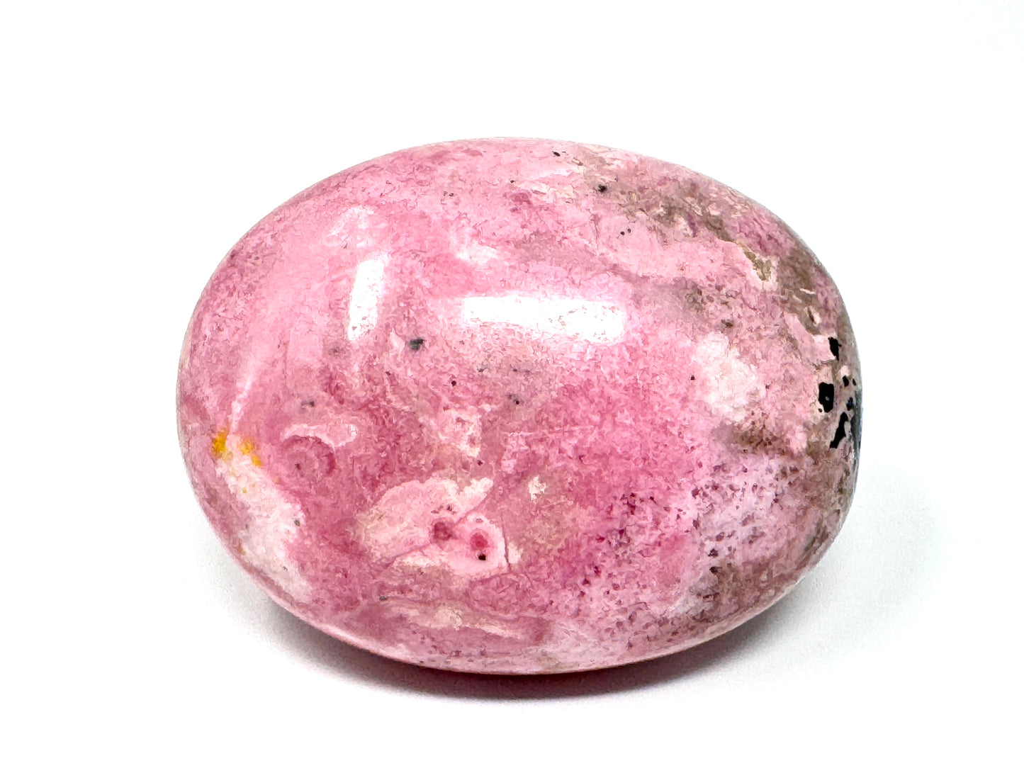 Peruvian Rhodonite Crystal Pebble 5.6cm