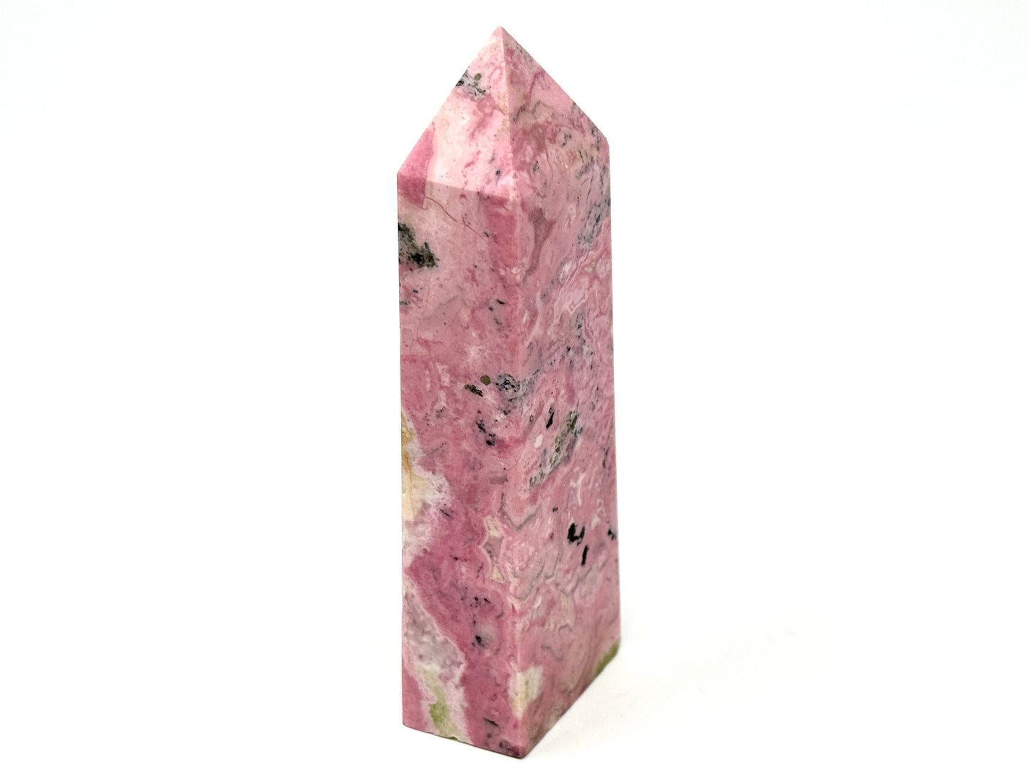 Peruvian Rhodonite Crystal Tower 10.9cm