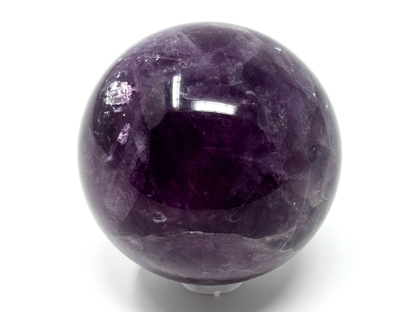 Purple Fluorite Crystal Sphere 5.8cm