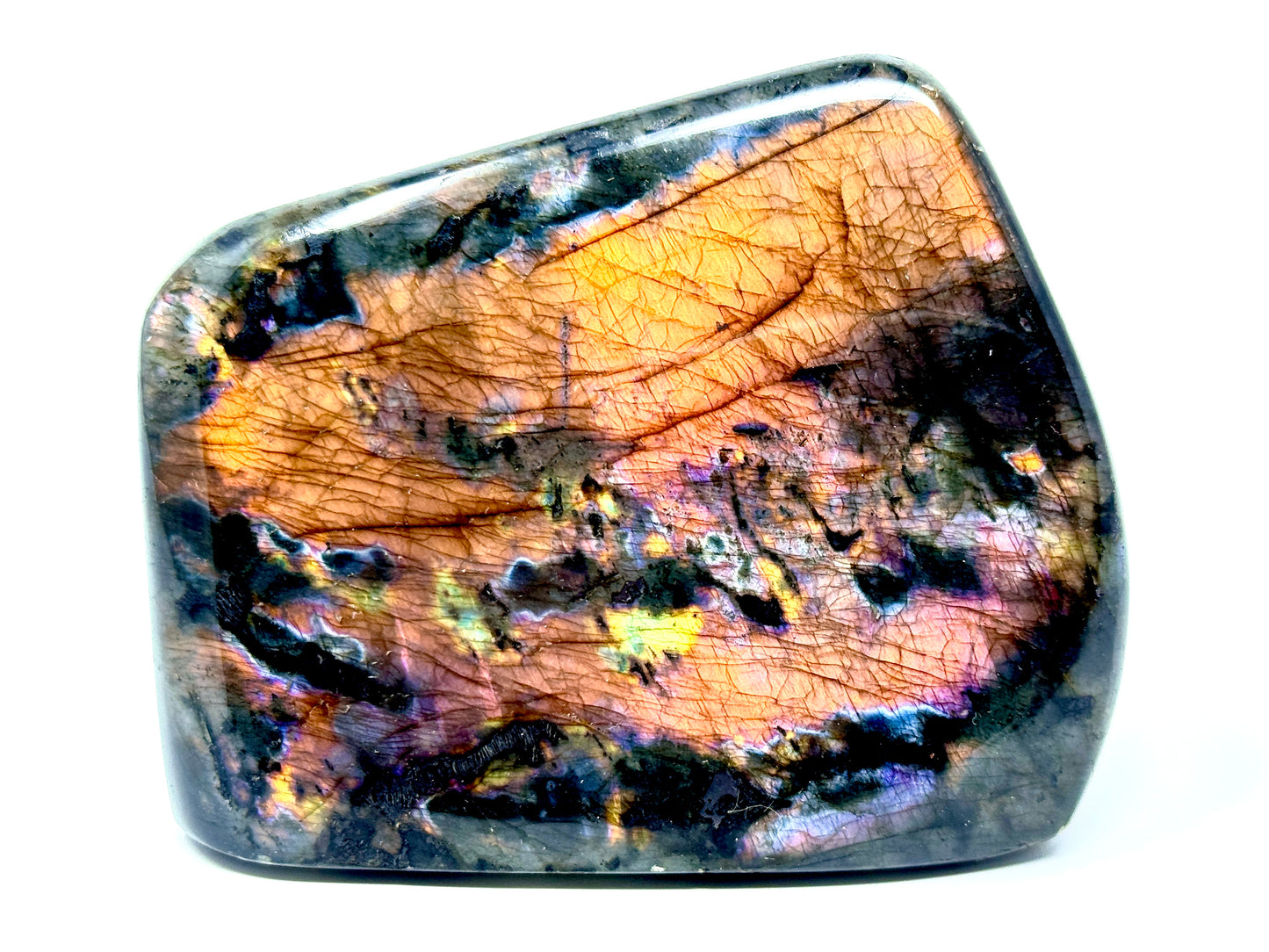 Purple Labradorite Freeform Crystal 9.7cm