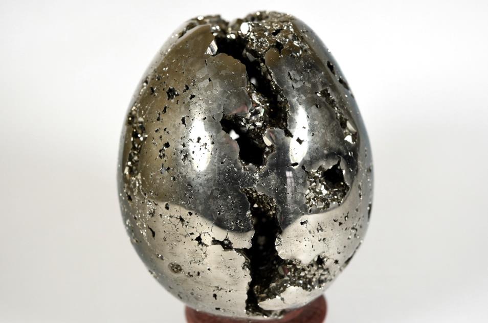 Very Large Pyrite Crystal Egg 11cm