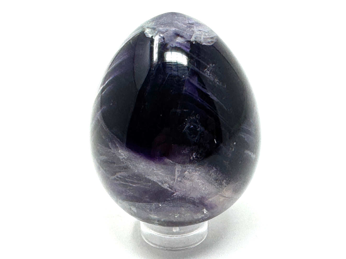 Rainbow Fluorite Crystal Egg 4.8cm