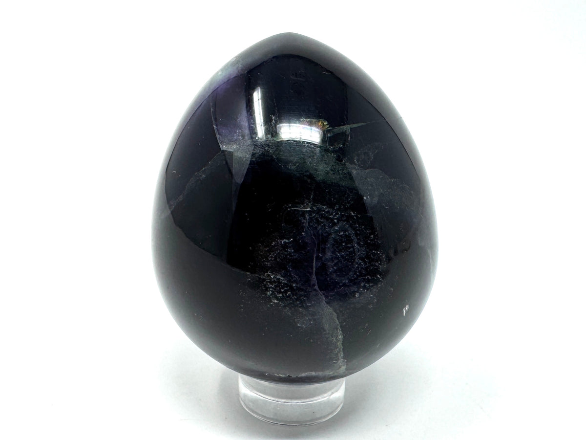 Rainbow Fluorite Crystal Egg 4.8cm