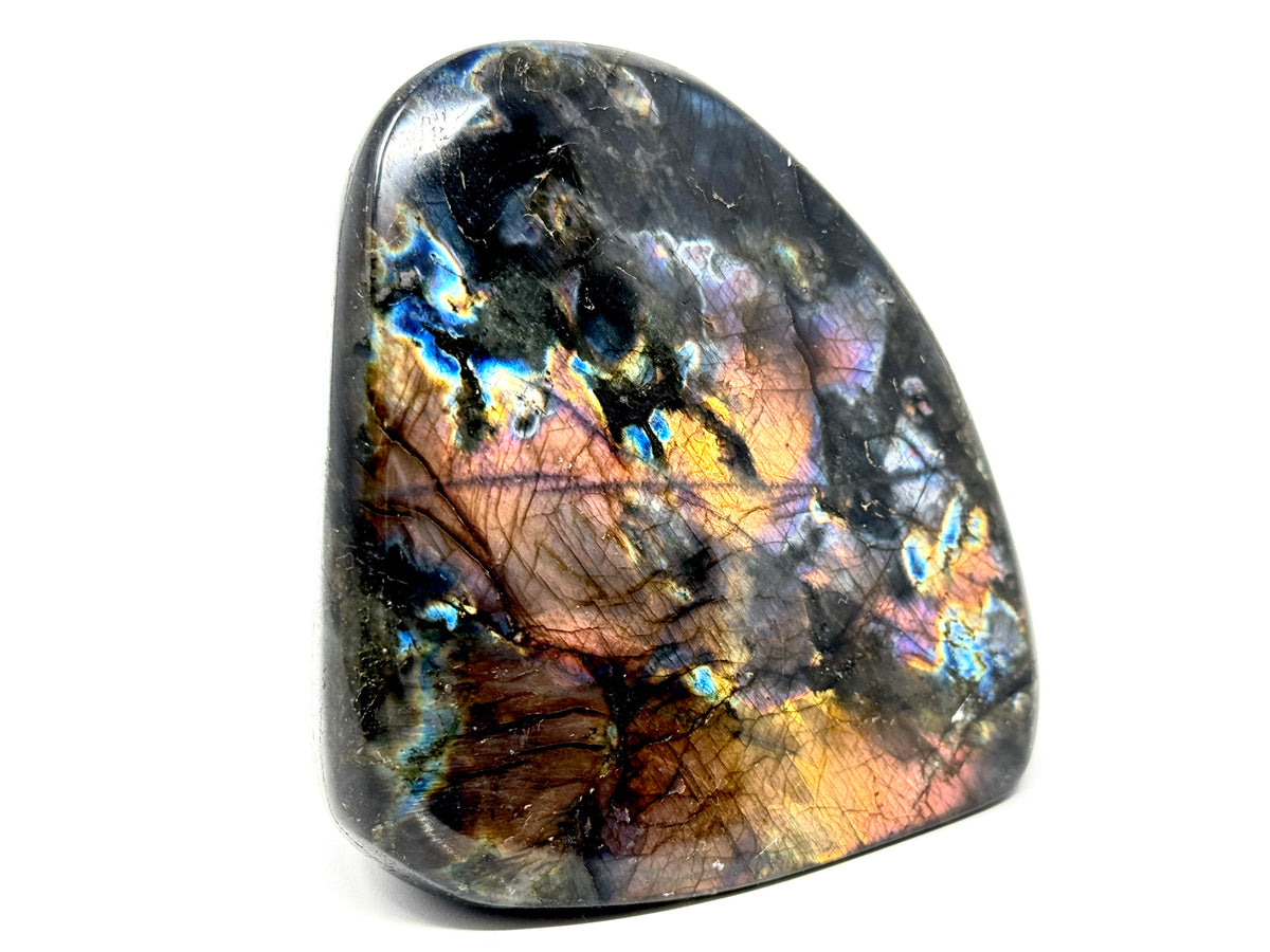 Rainbow Labradorite Freeform Crystal 8.7cm