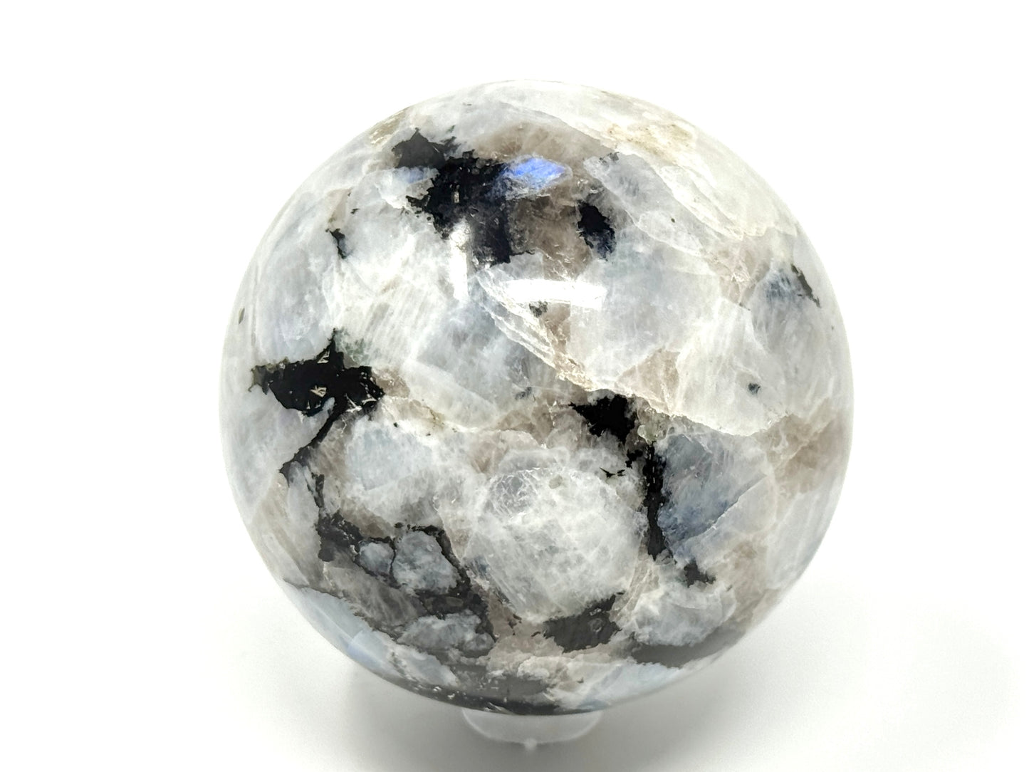 Large Rainbow Moonstone Crystal Sphere 6.6cm