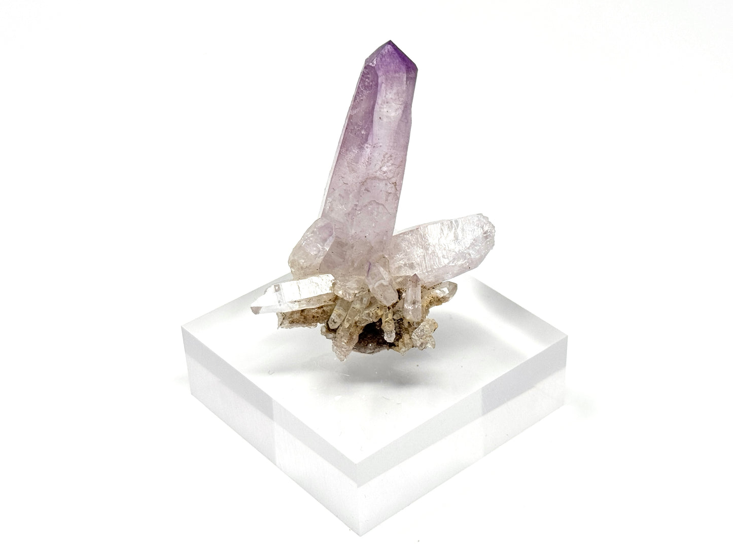 Raw Vera Cruz Amethyst Cluster 5.3cm