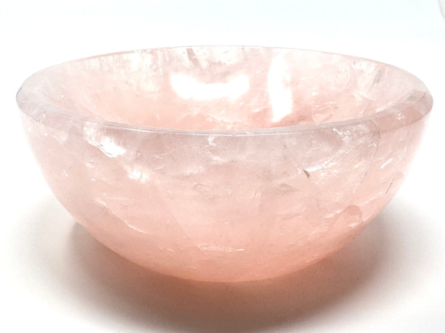 Rose Quartz Crystal Bowl 12.2cm