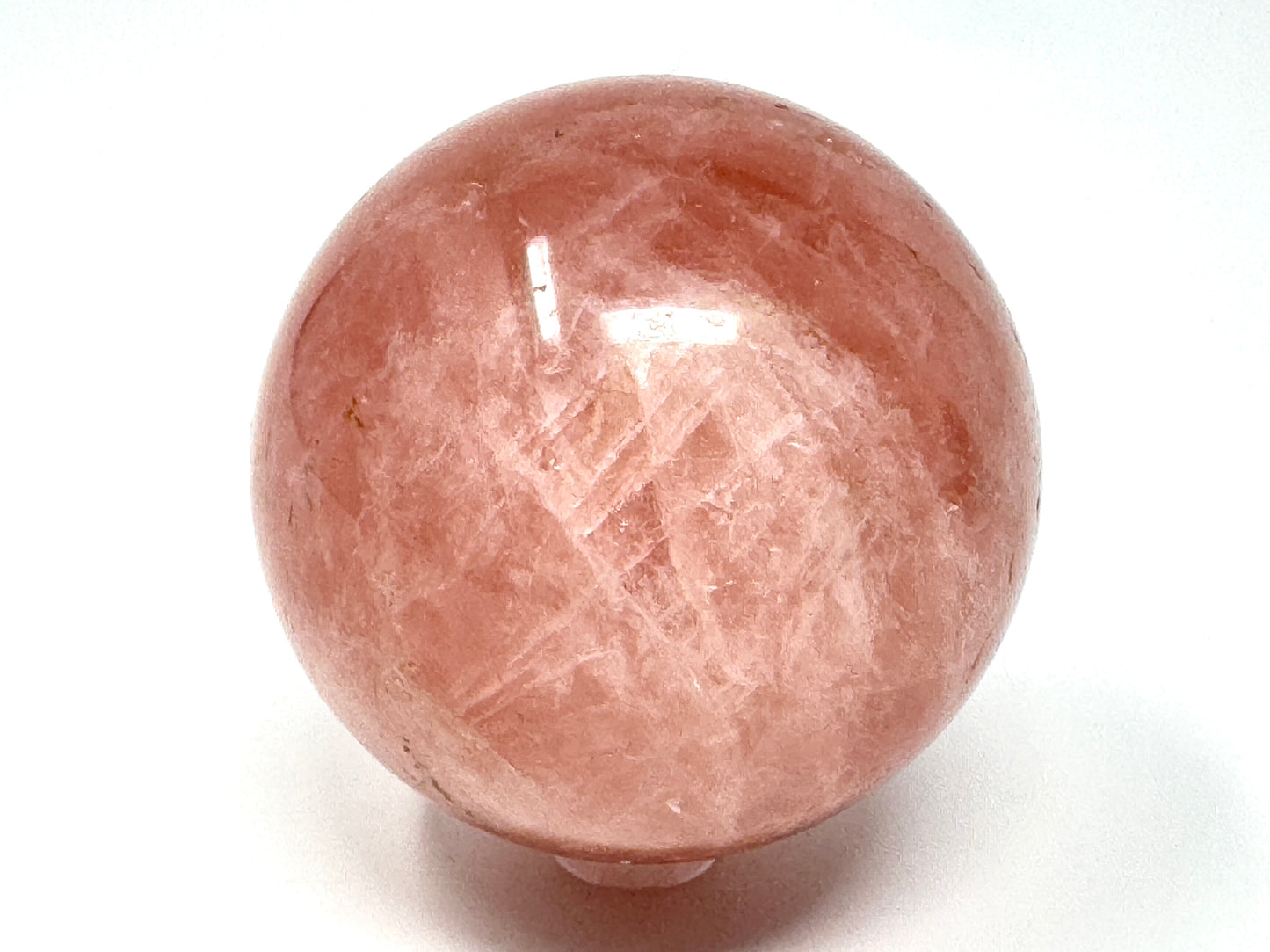 Rose Quartz Crystal Sphere 6.6cm