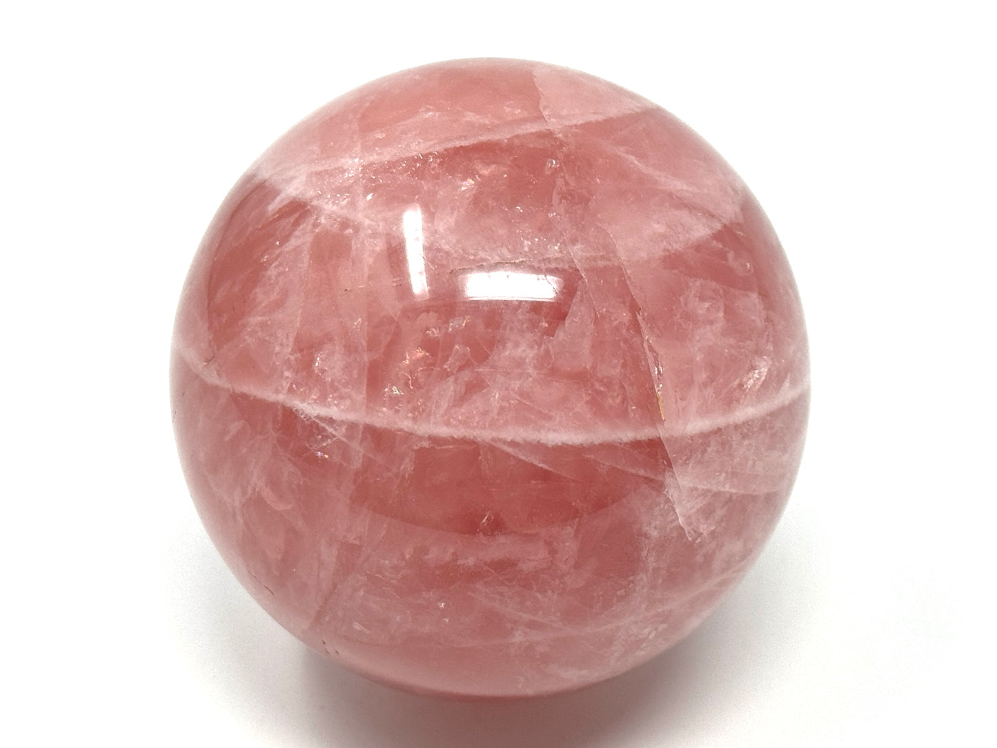 Rose Quartz Crystal Sphere 7.9cm