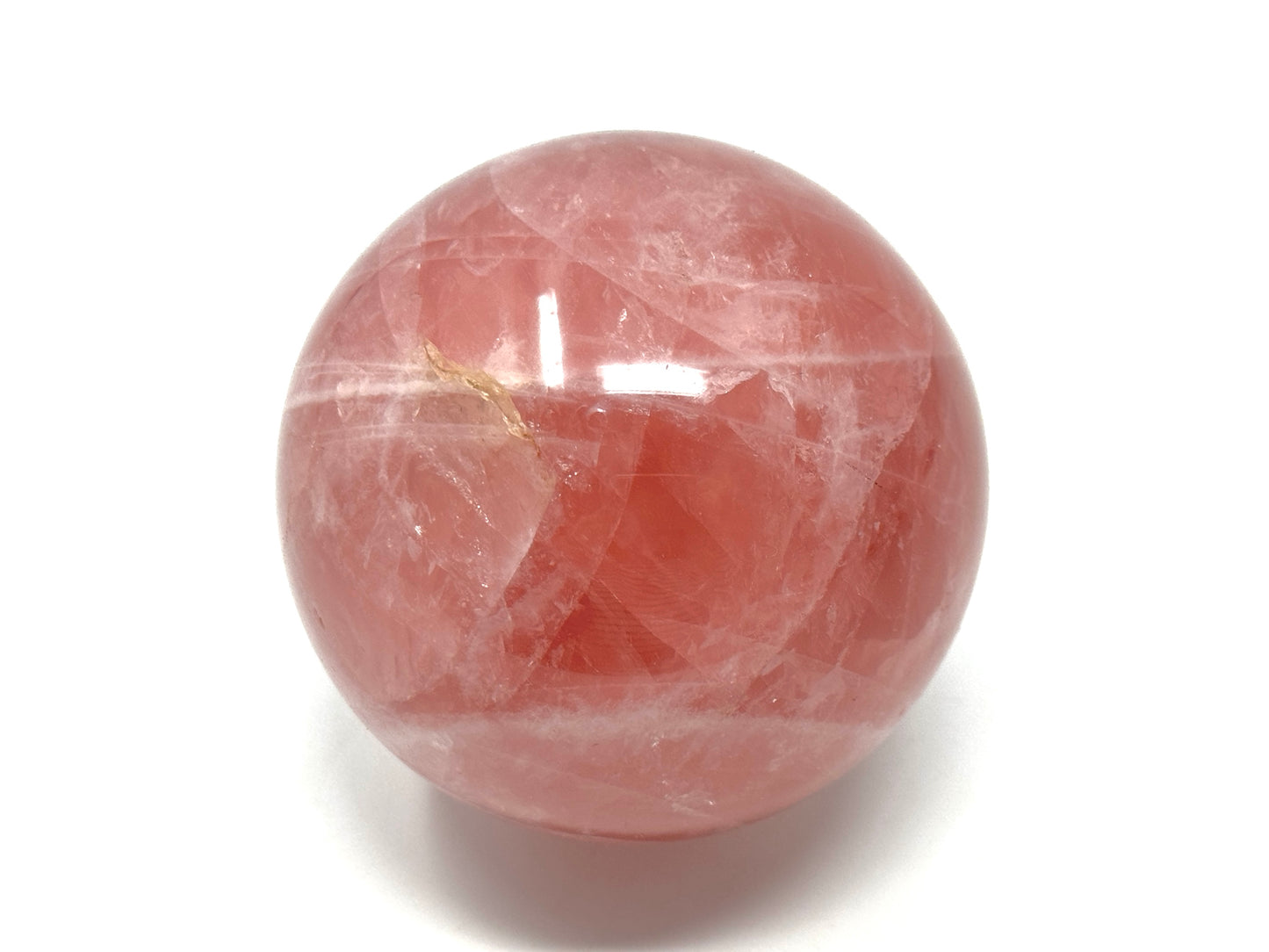 Rose Quartz Crystal Sphere 8cm