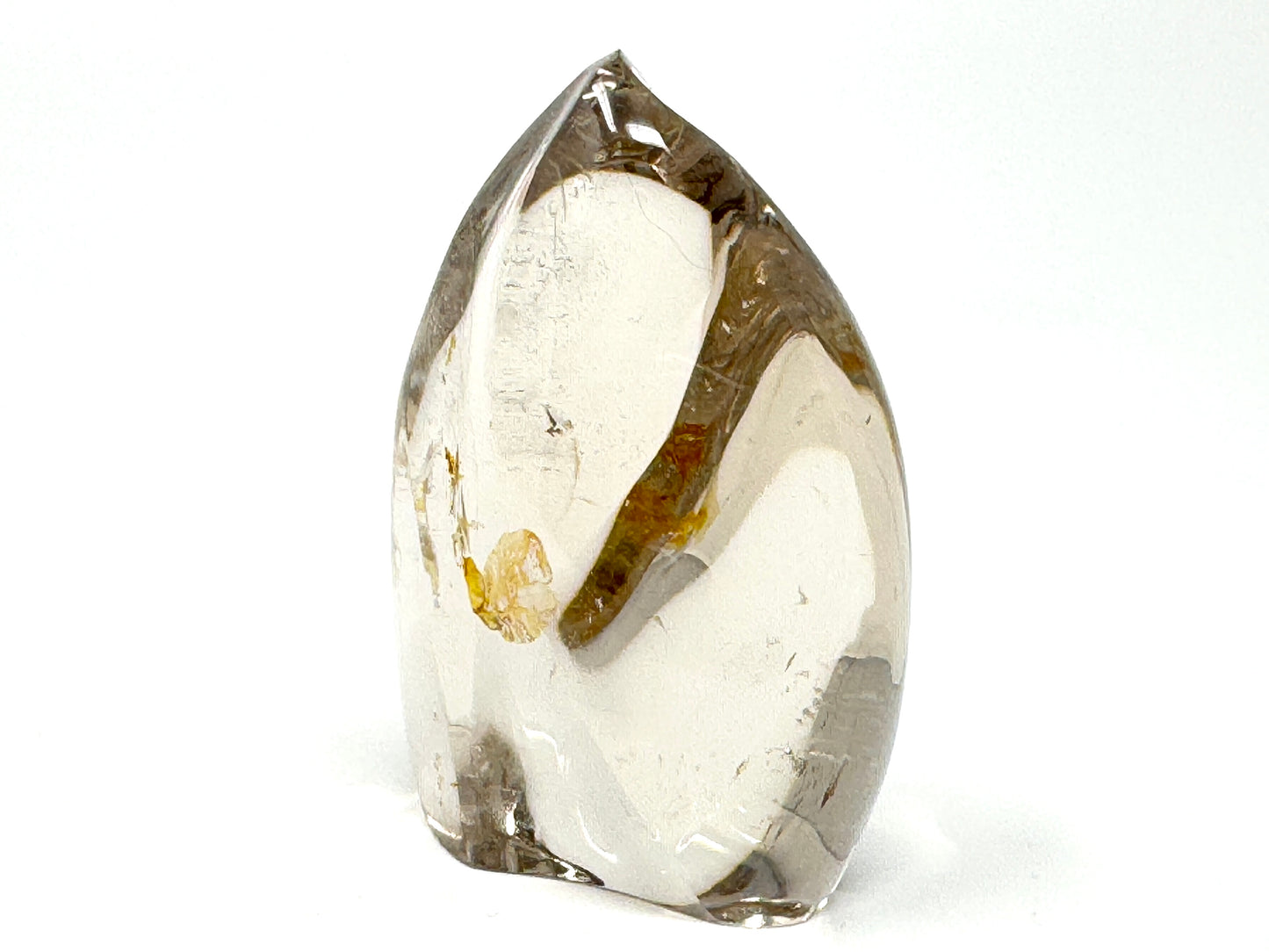 Smoky Quartz Crystal Flame Shape 5.4cm