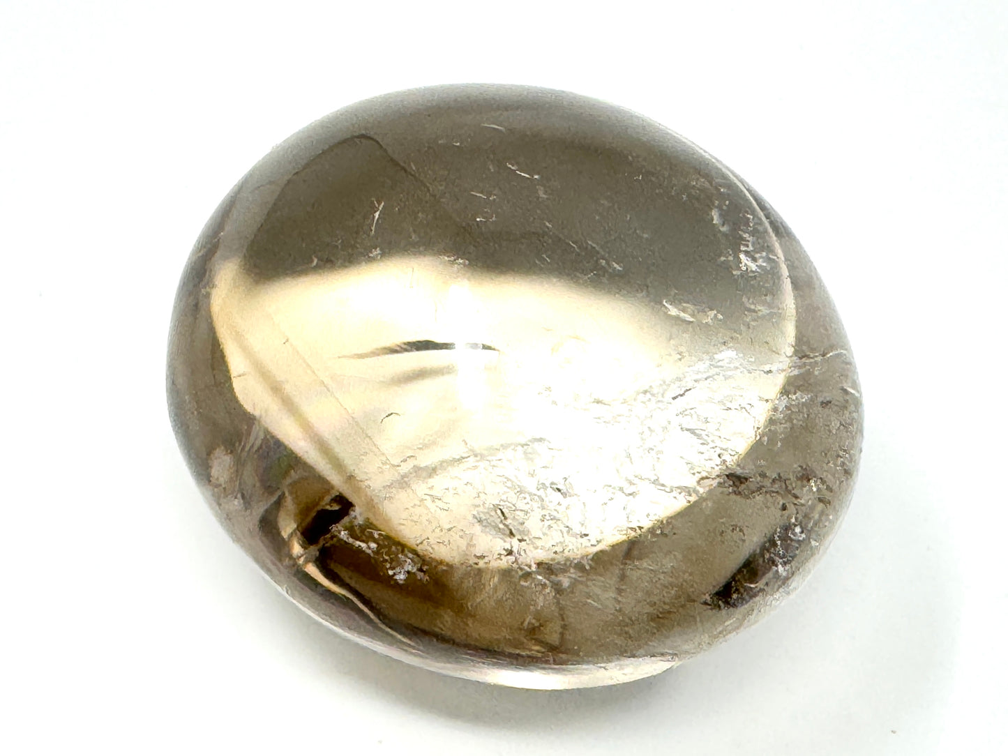 Smoky Quartz Crystal Pebble 6.2cm
