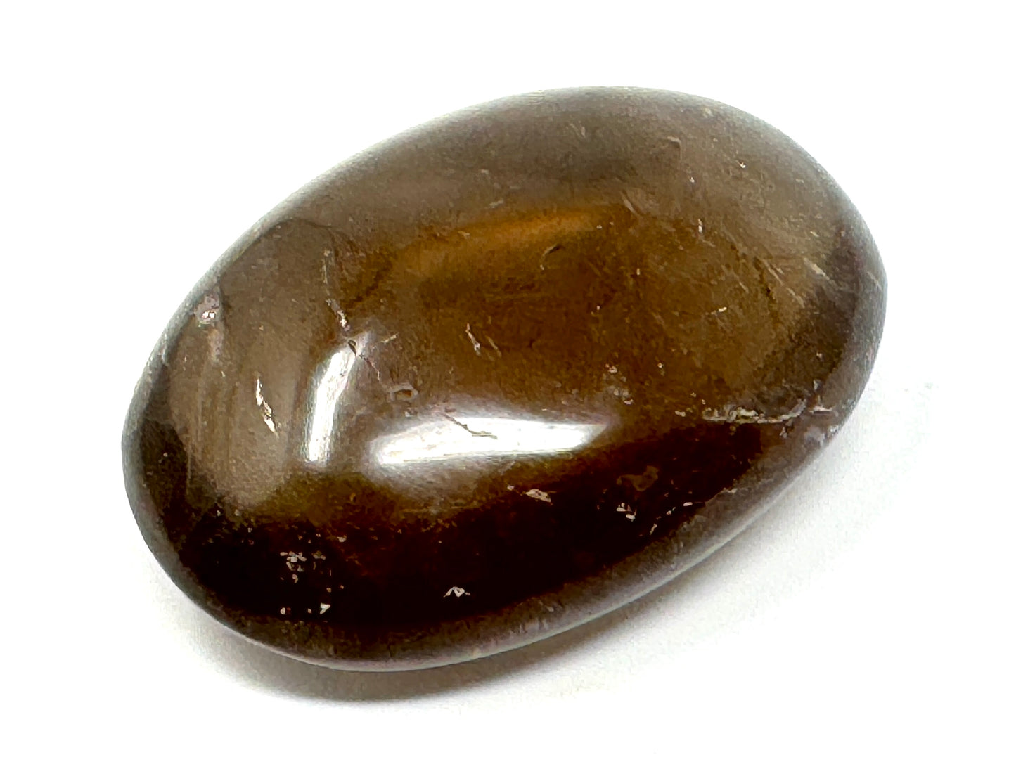 Smoky Quartz Crystal Pebble 6.3cm