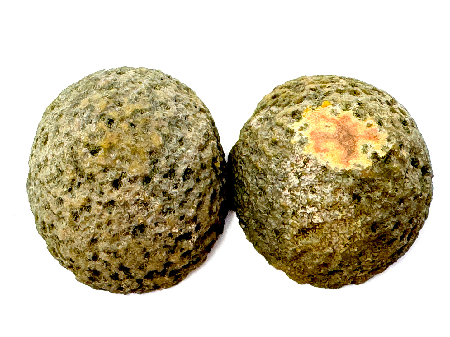 Natural Warring States Agate Geode Pair With Druzy Crystals 3.7cm