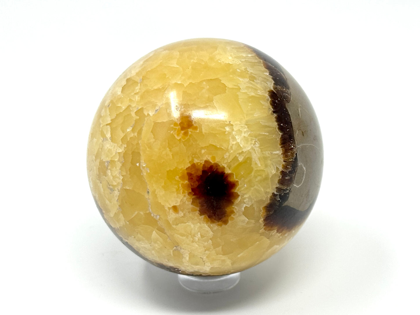 Yellow Septarian Sphere 5.3cm
