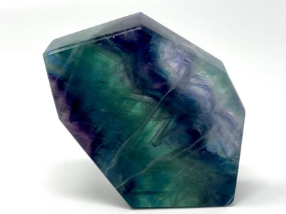 Rainbow Fluorite Crystal Freeform 9cm
