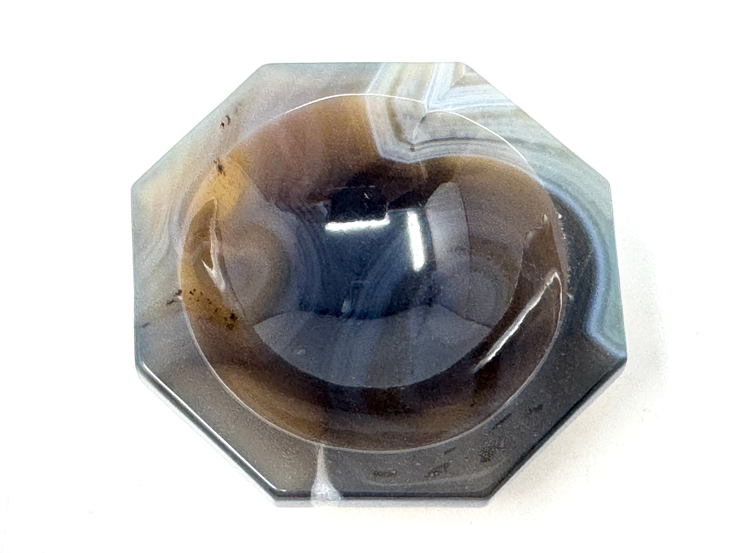 Agate Crystal Bowl 8.3cm