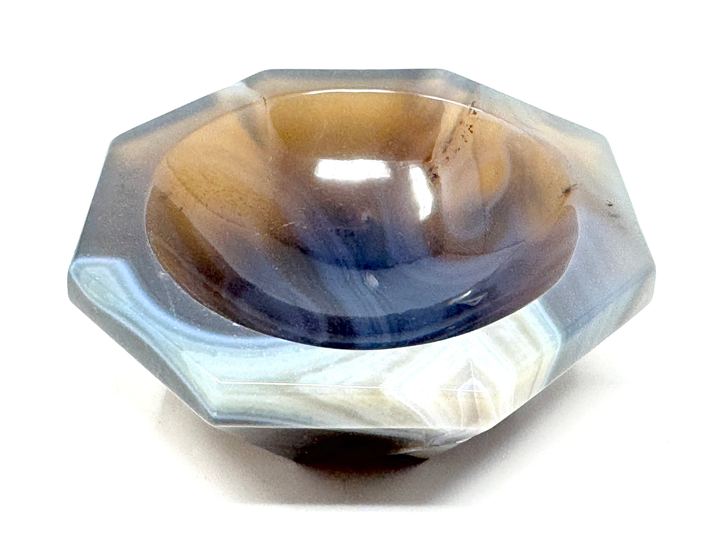 Agate Crystal Bowl 8.3cm