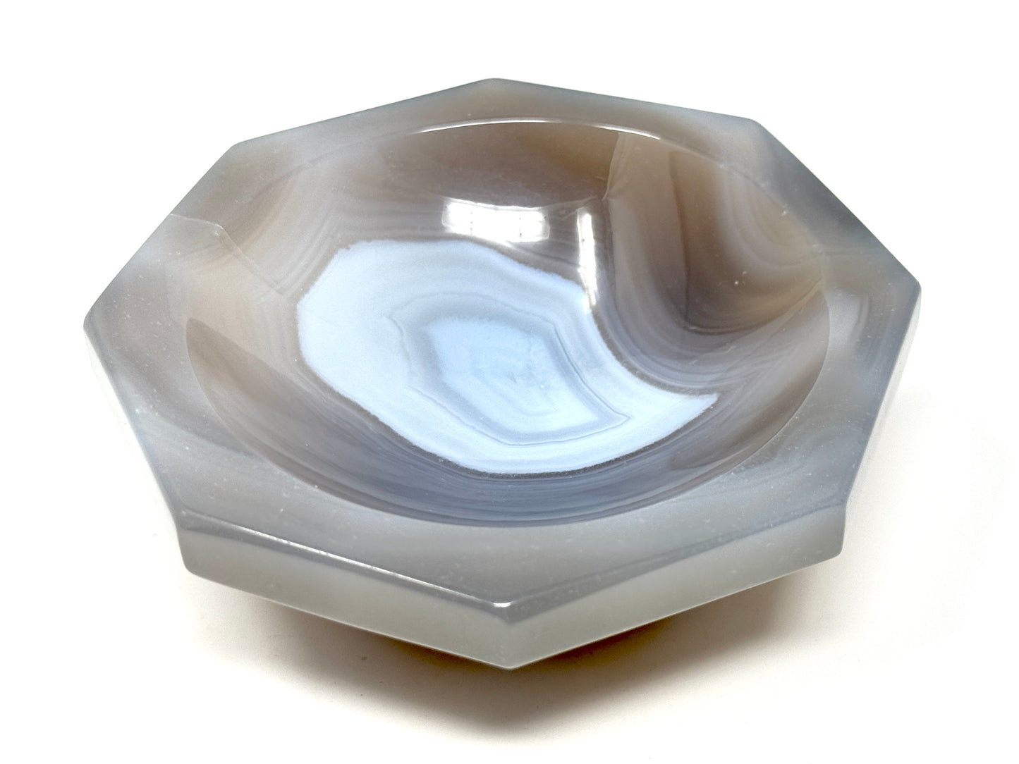 Agate Crystal Bowl 10.8cm