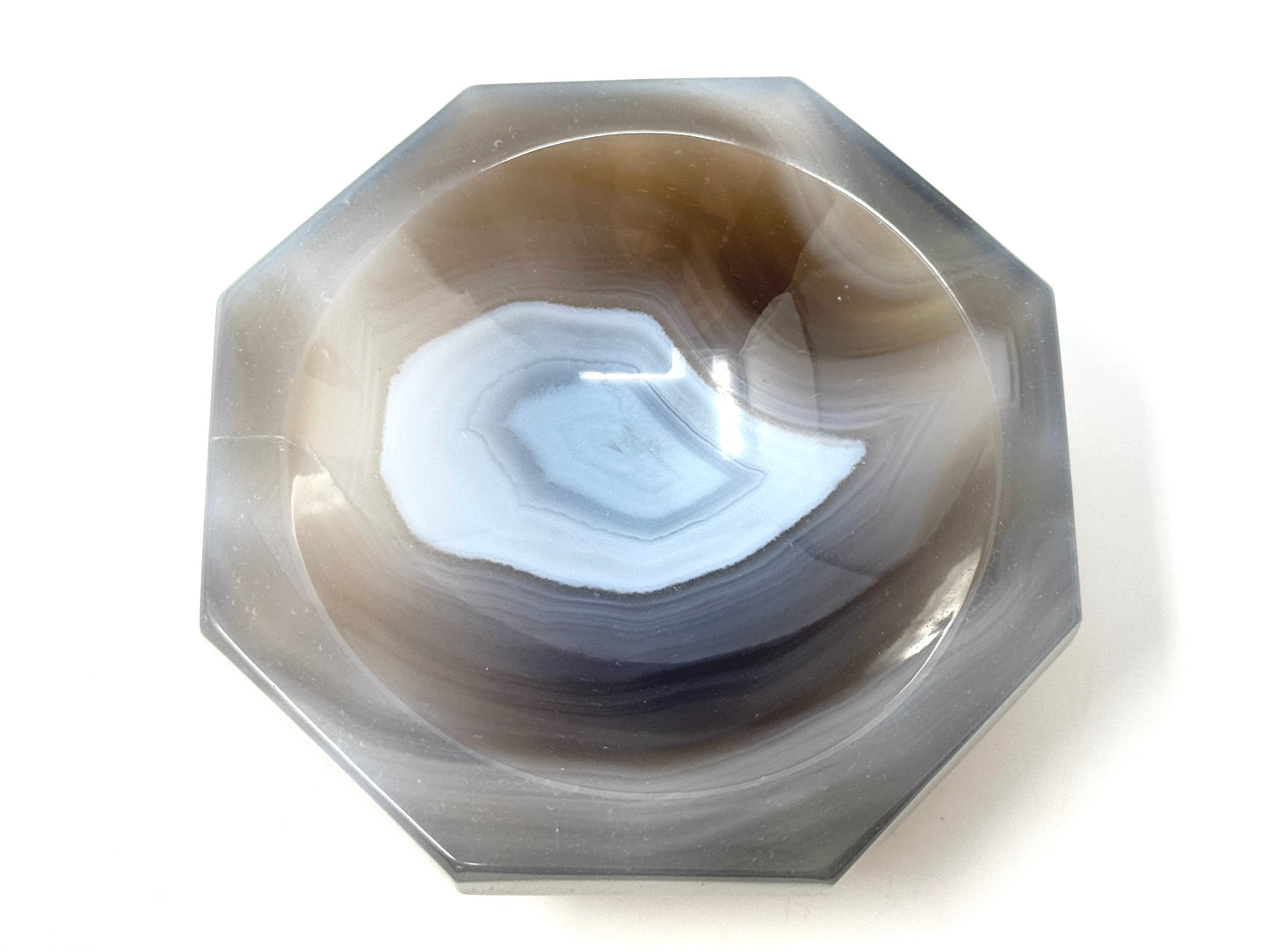 Agate Crystal Bowl 10.8cm