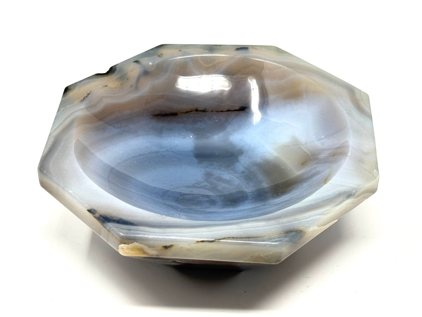Agate Crystal Bowl 12.4cm