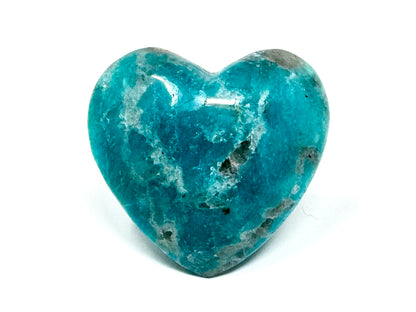 Amazonite Crystal Heart 5cm