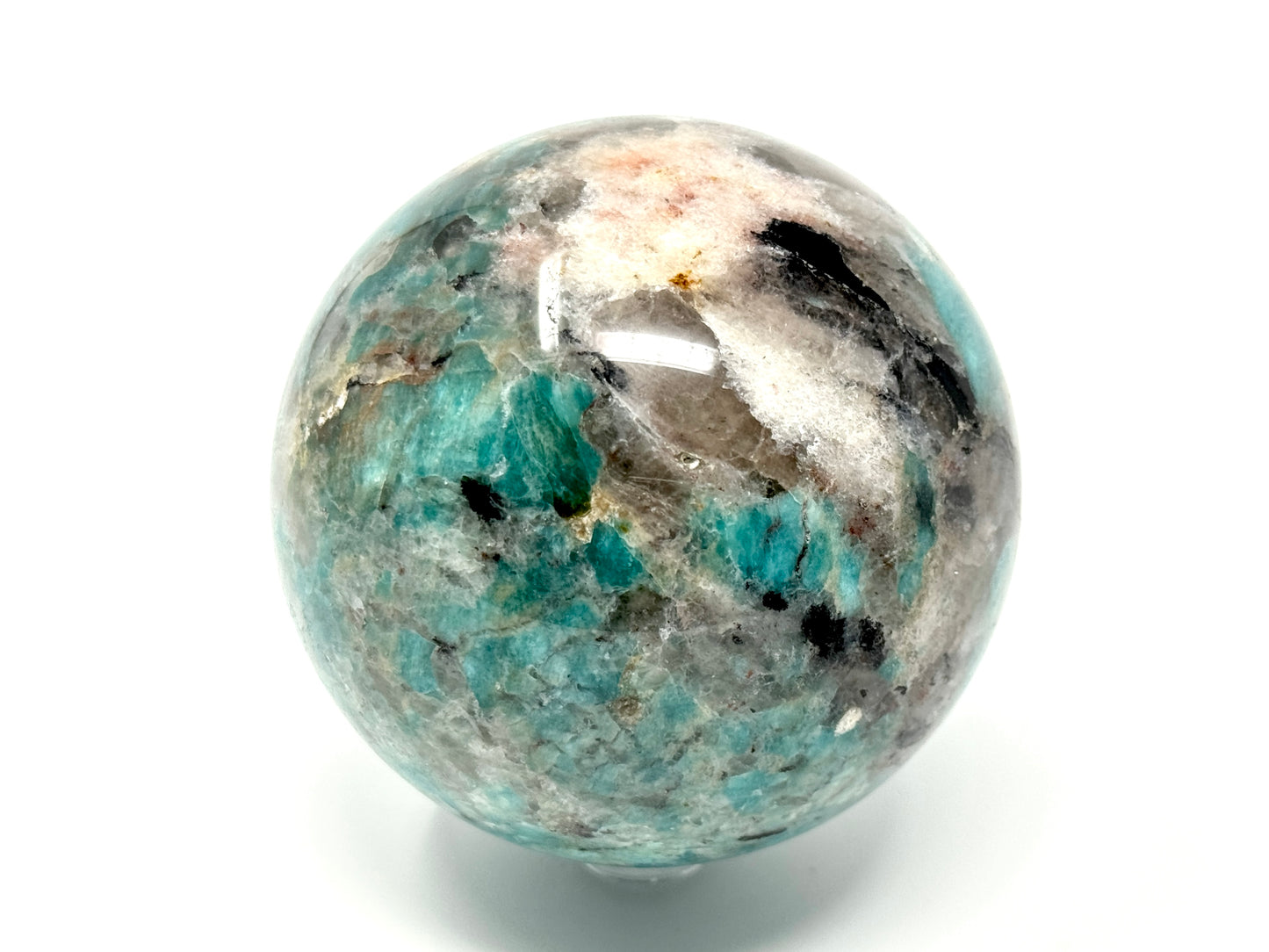 Large Amazonite Crystal Sphere 8cm