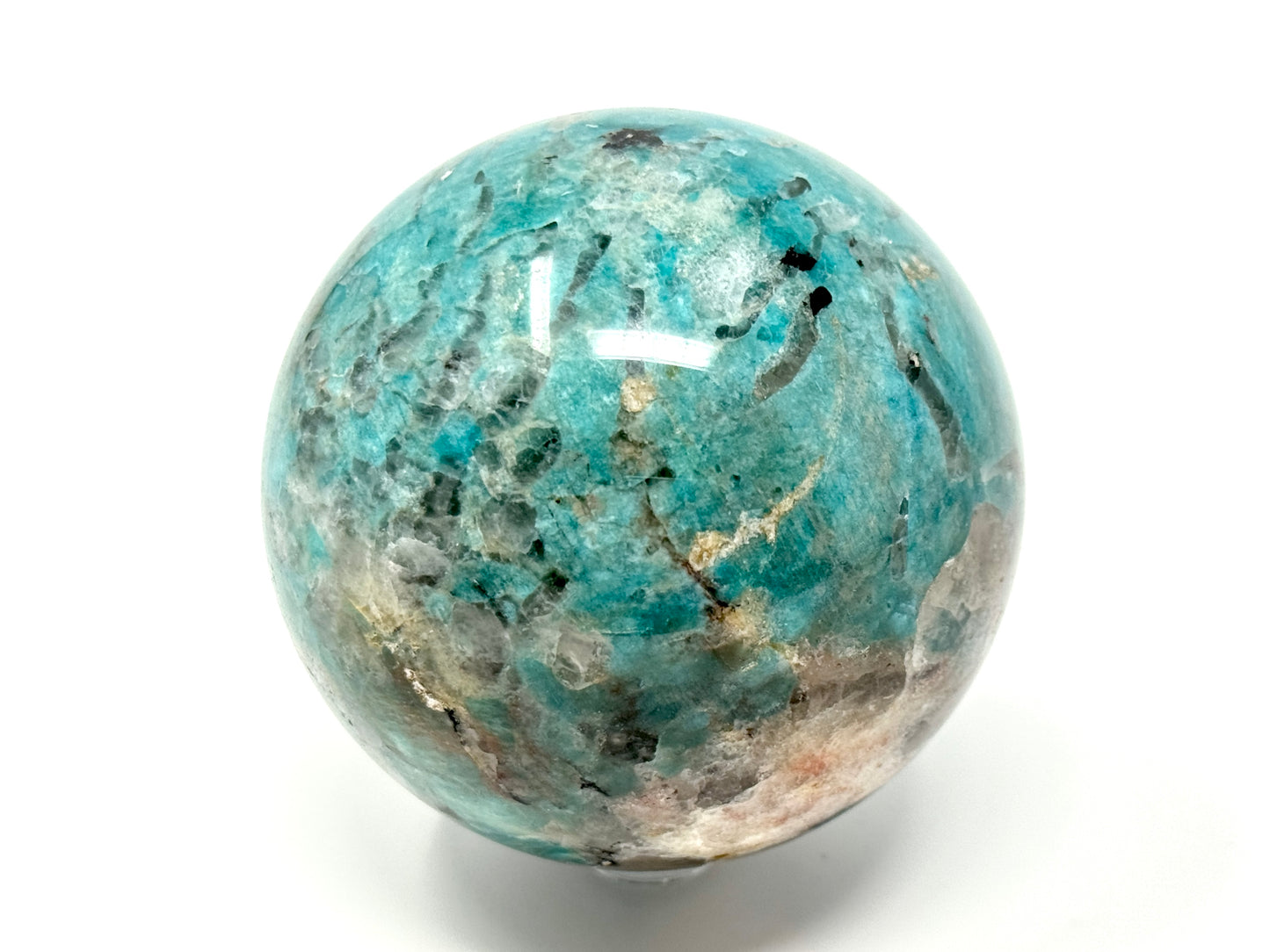 Large Amazonite Crystal Sphere 8cm