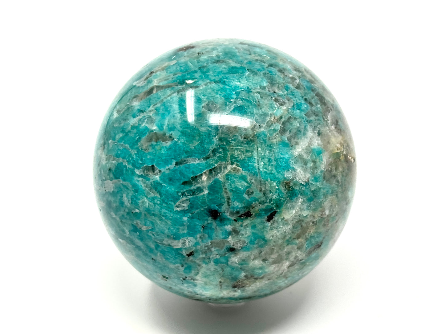 Large Amazonite Crystal Sphere 8cm