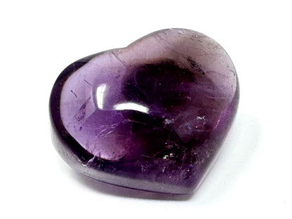 Amethyst Quartz Crystal Heart 4cm