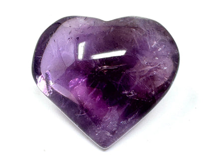Amethyst Quartz Crystal Heart 4cm