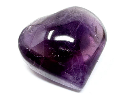 Amethyst Quartz Crystal Heart 4cm