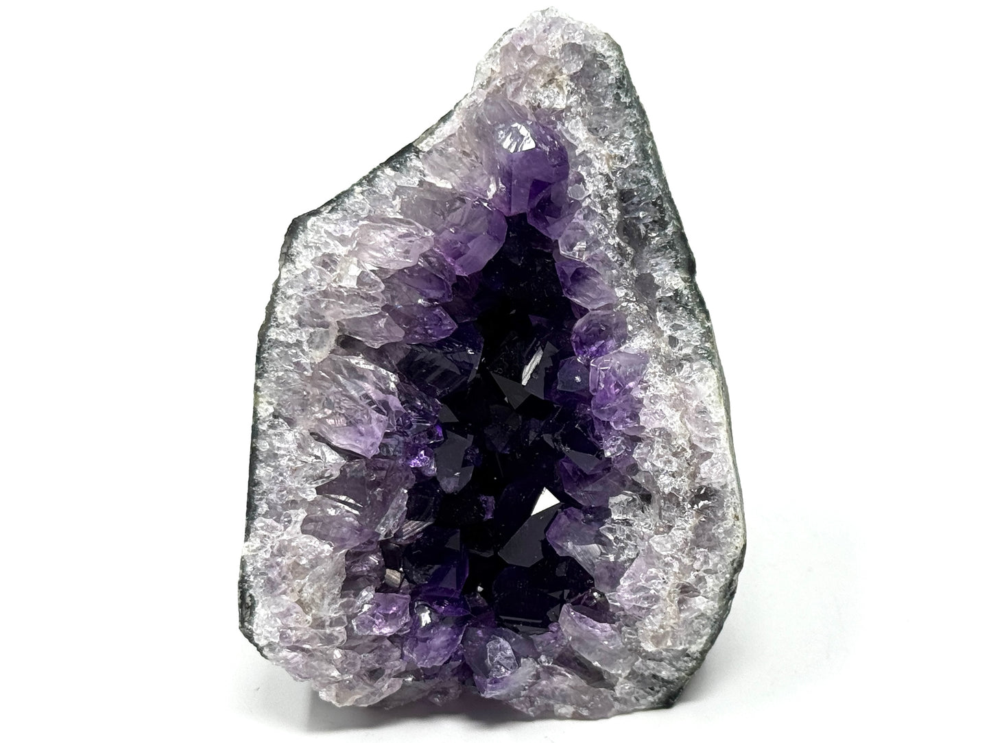 Amethyst Crystal Stand Up 8cm