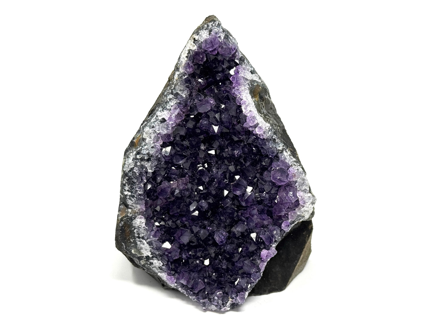 Amethyst Crystal Stand Up 9cm