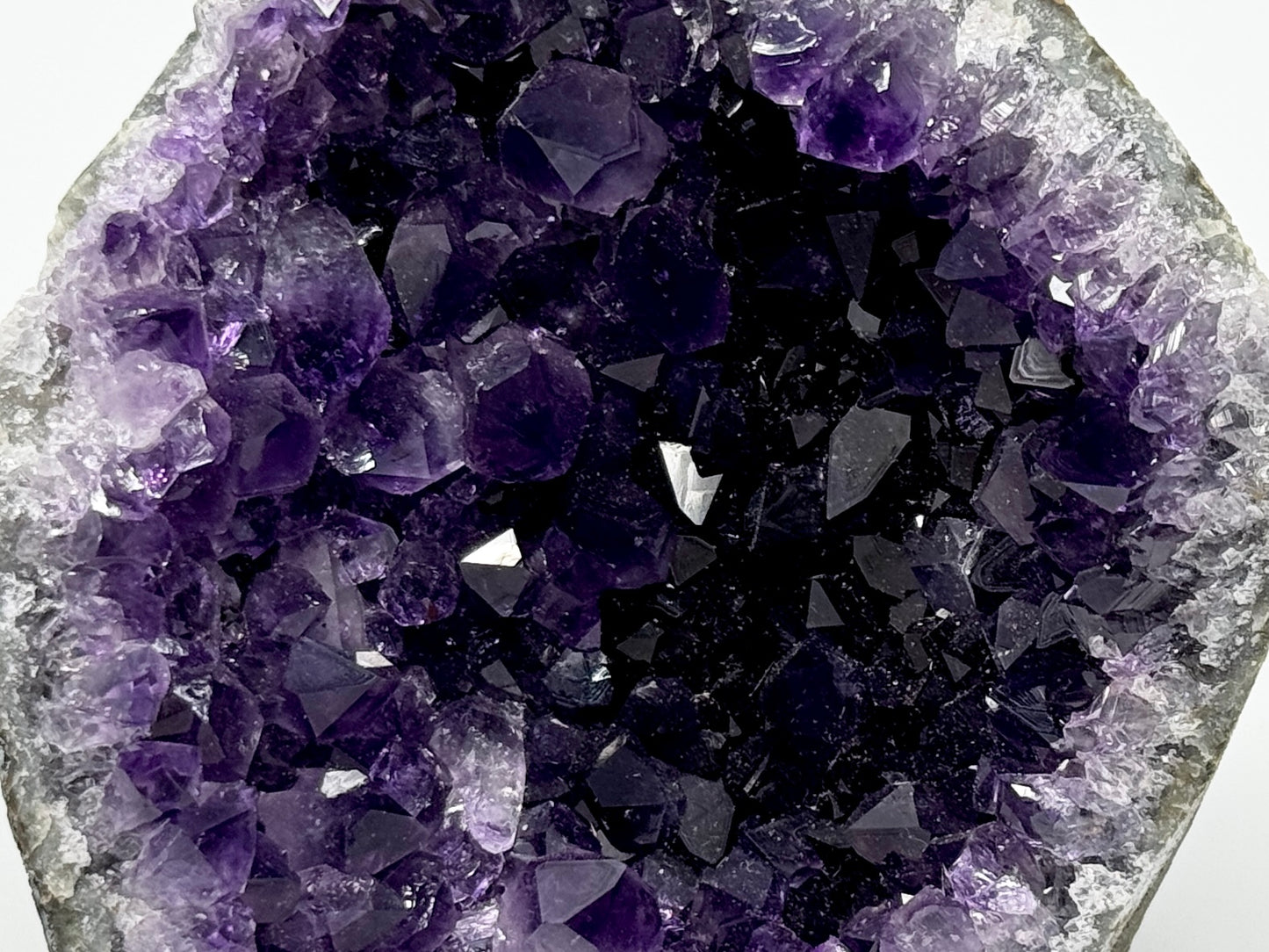 Amethyst Crystal Stand Up 8.5cm
