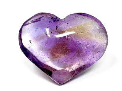 Ametrine Quartz Crystal Heart 4.3cm