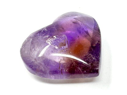 Ametrine Quartz Crystal Heart 4cm