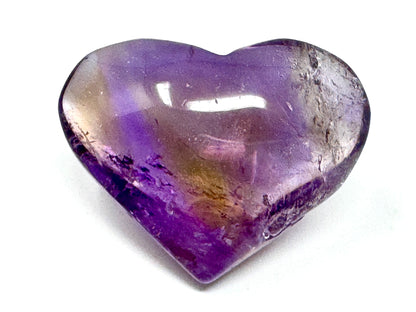 Ametrine Quartz Crystal Heart 3.6cm