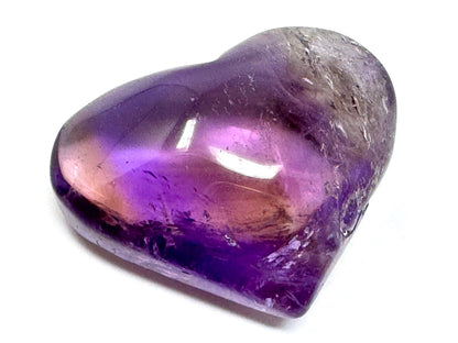 Ametrine Quartz Crystal Heart 3.6cm