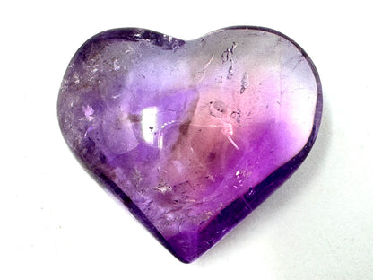 Ametrine Quartz Crystal Heart 3.2cm